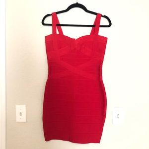 Red Bandage Dress